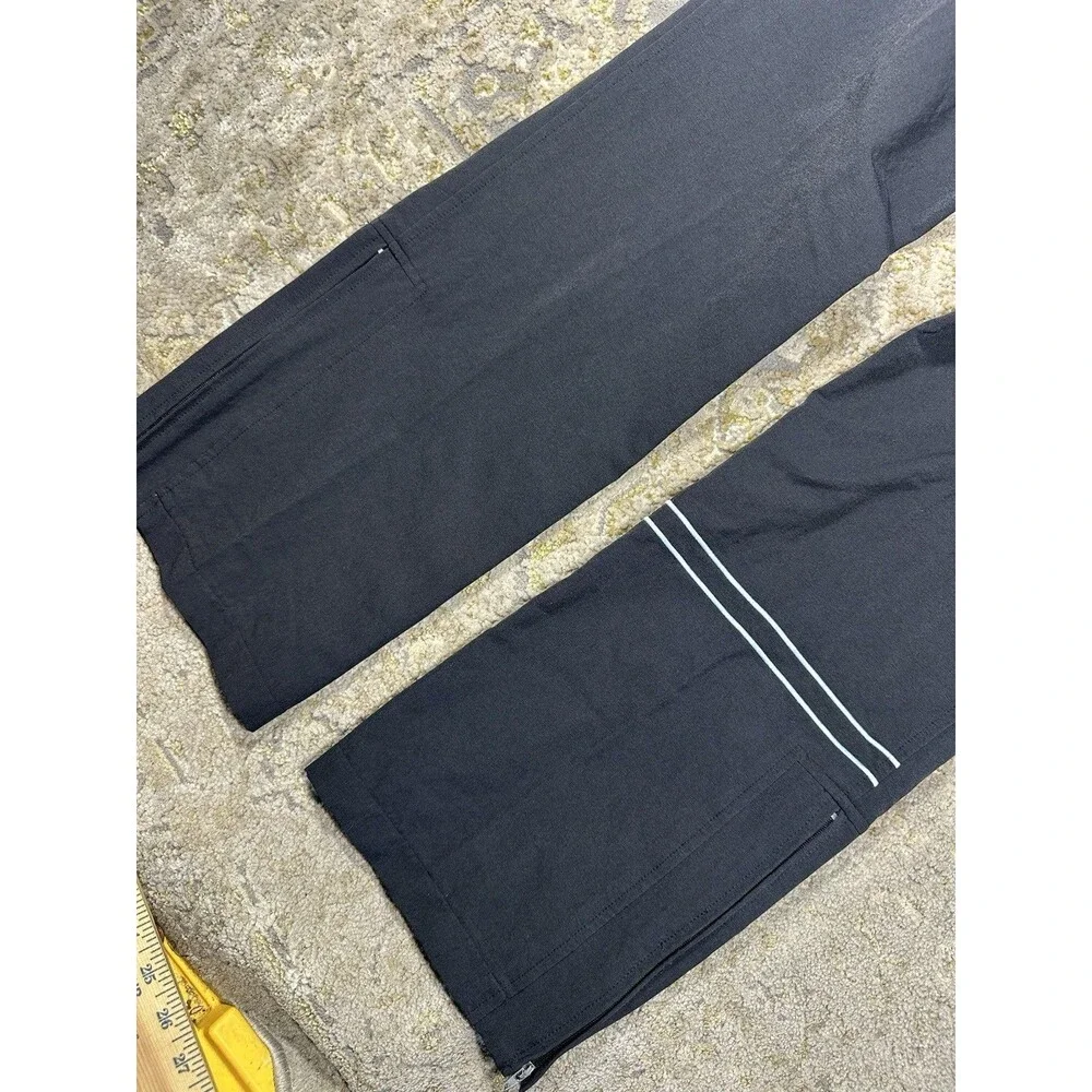 VTG Nike ACG 71st Black Ski Snow Pants Women 4 S Y2K Gorpcore Technical Cargo